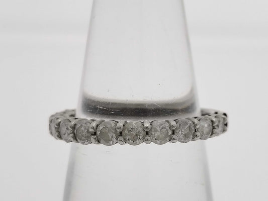 D1.00ct Pt900 2.6g Ring 