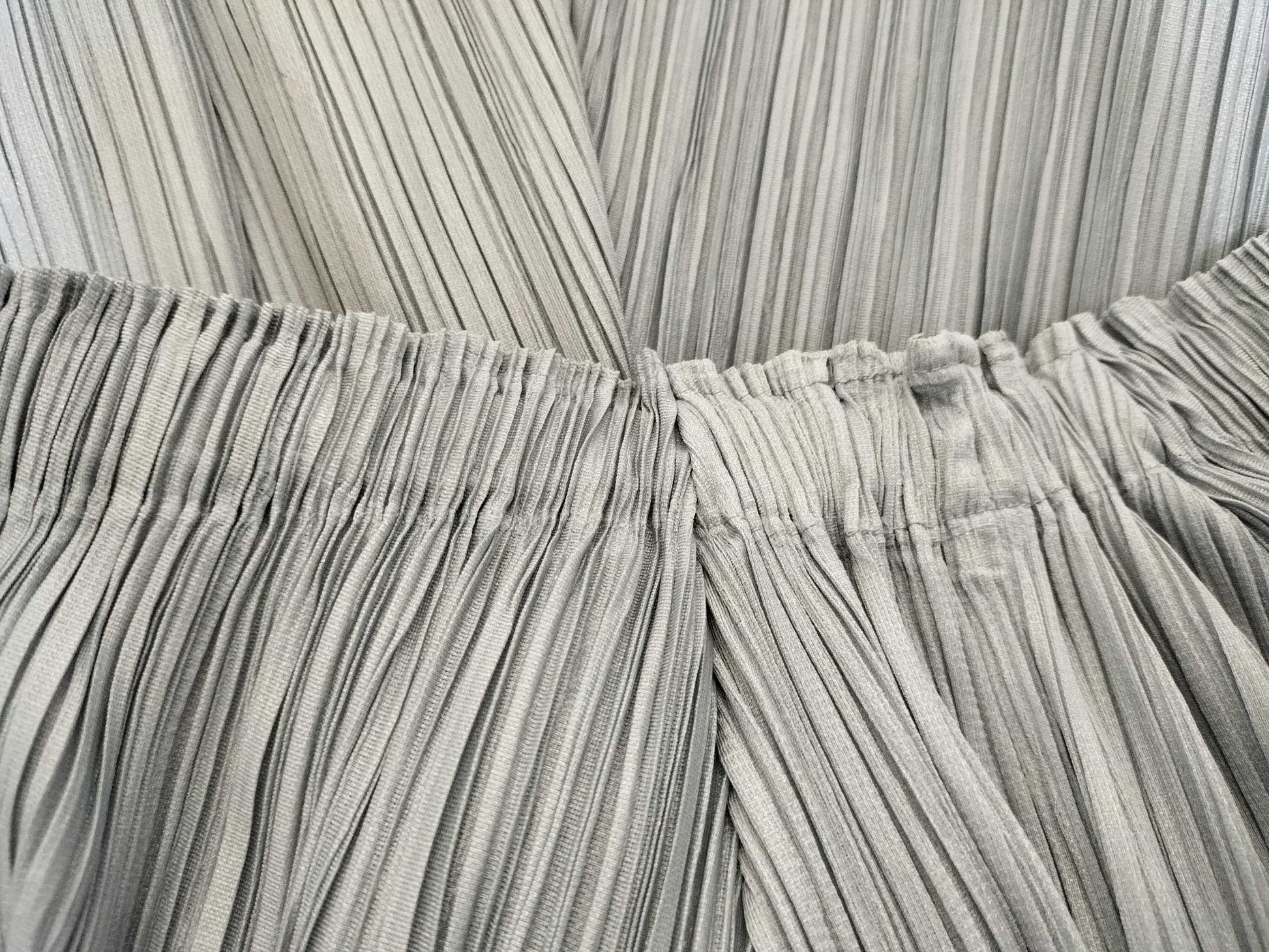 ISSEY MIYAKE Pleats Please/PP11-JG168/Skirt/Silver Skirt