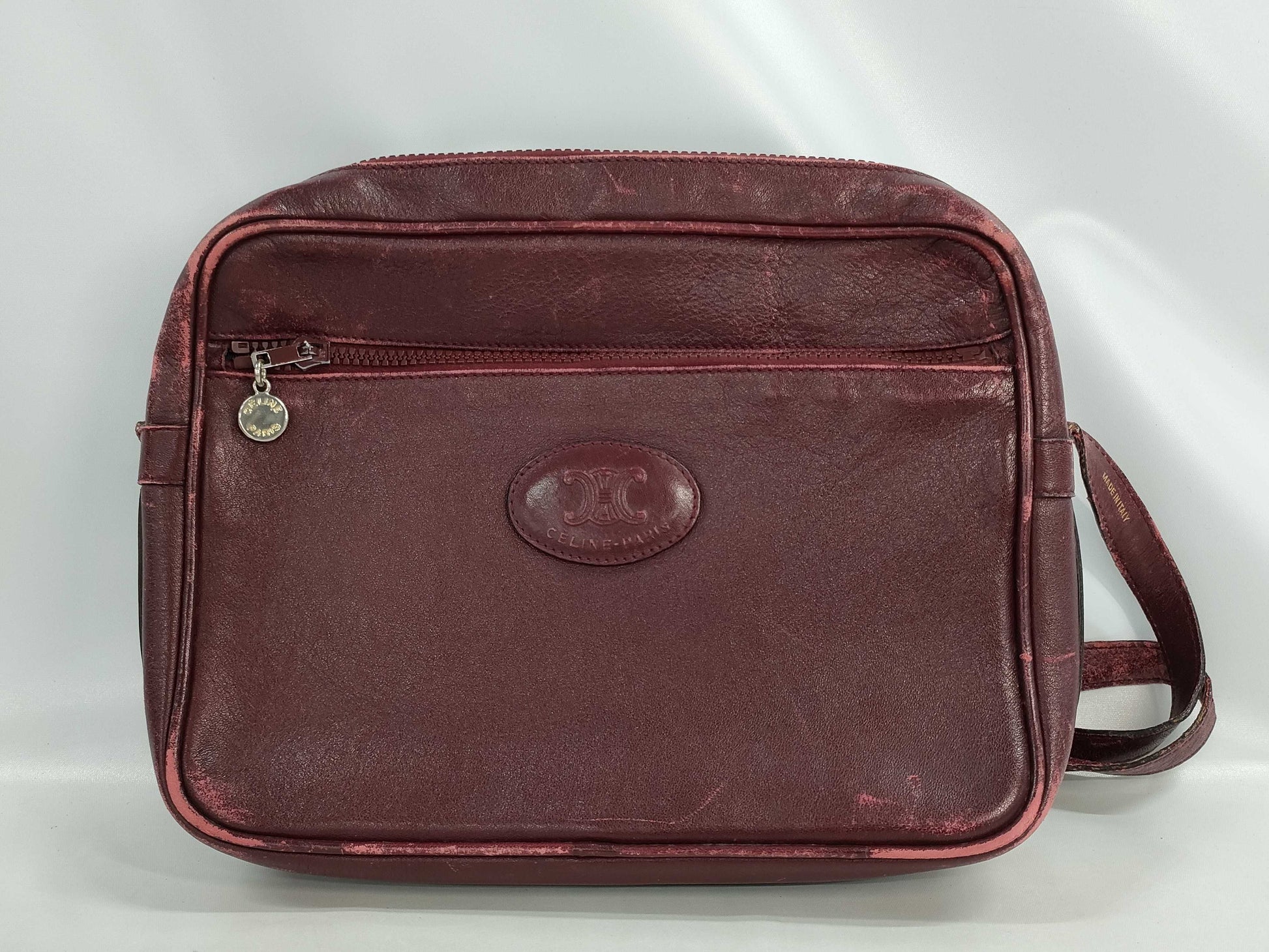 CELINE Leather Shoulder Bag