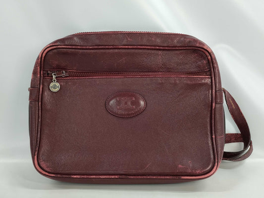 CELINE Leather Shoulder Bag