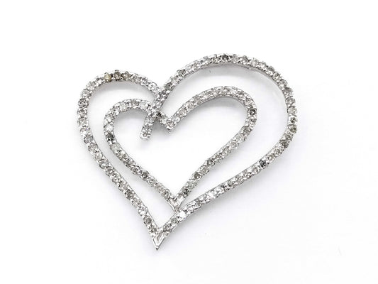 D0.70ct K14WG 2.1g Pendant Top 