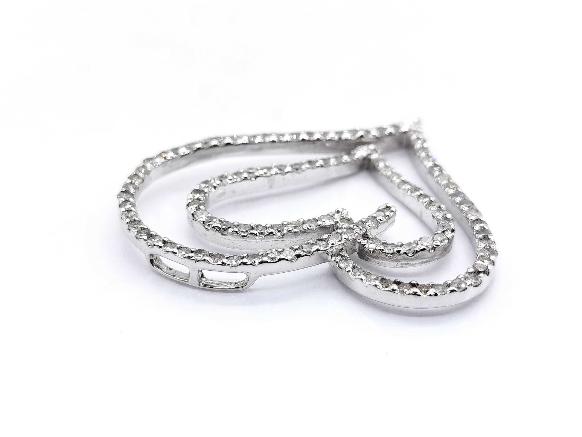 D0.70ct K14WG 2.1g Pendant Top 
