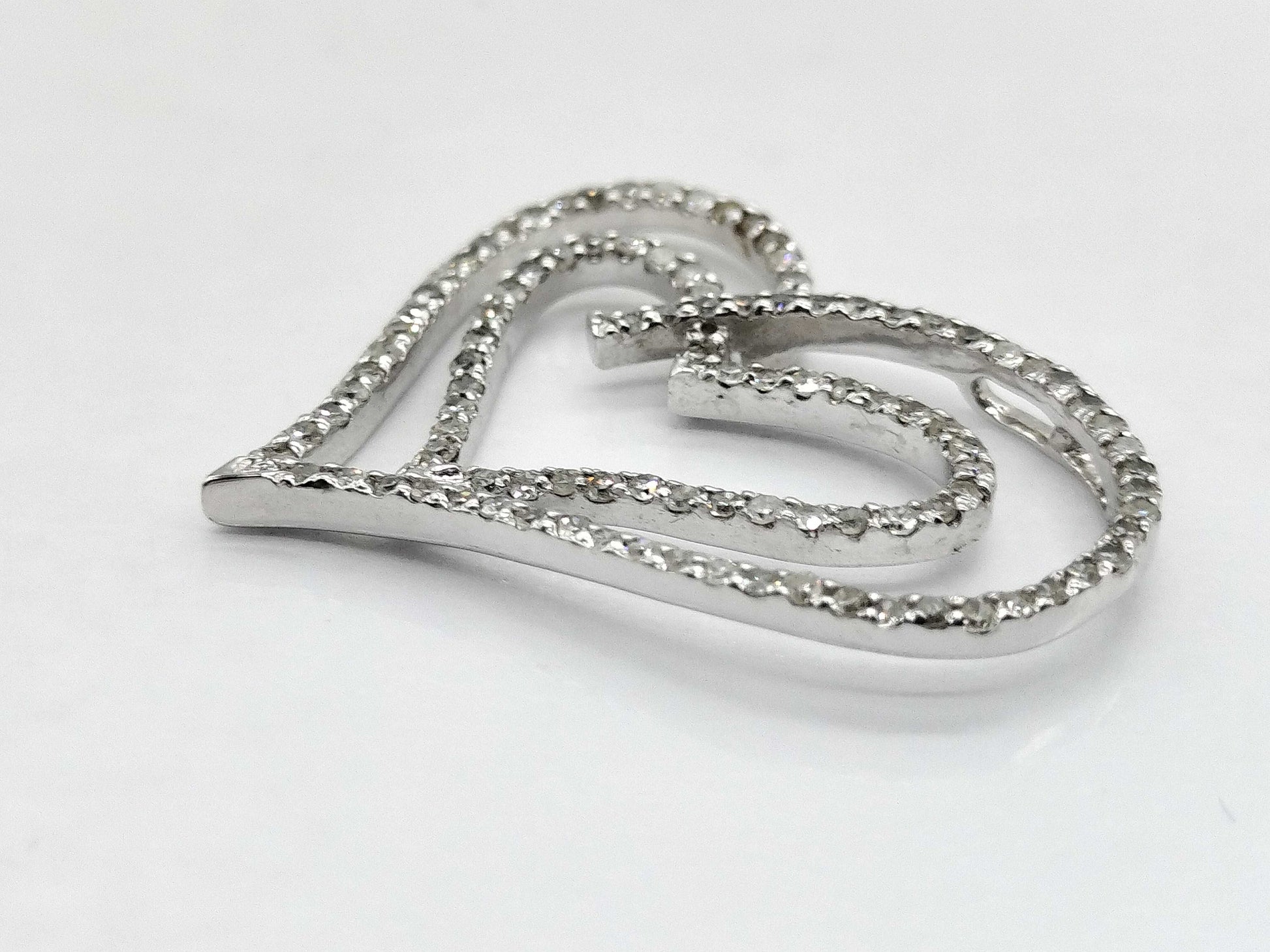 D0.70ct K14WG 2.1g Pendant Top 