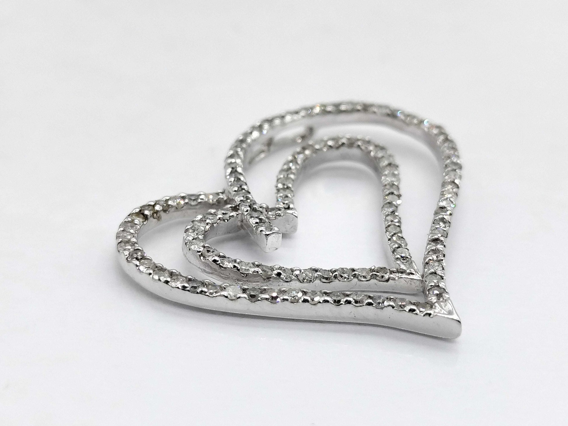 D0.70ct K14WG 2.1g Pendant Top 