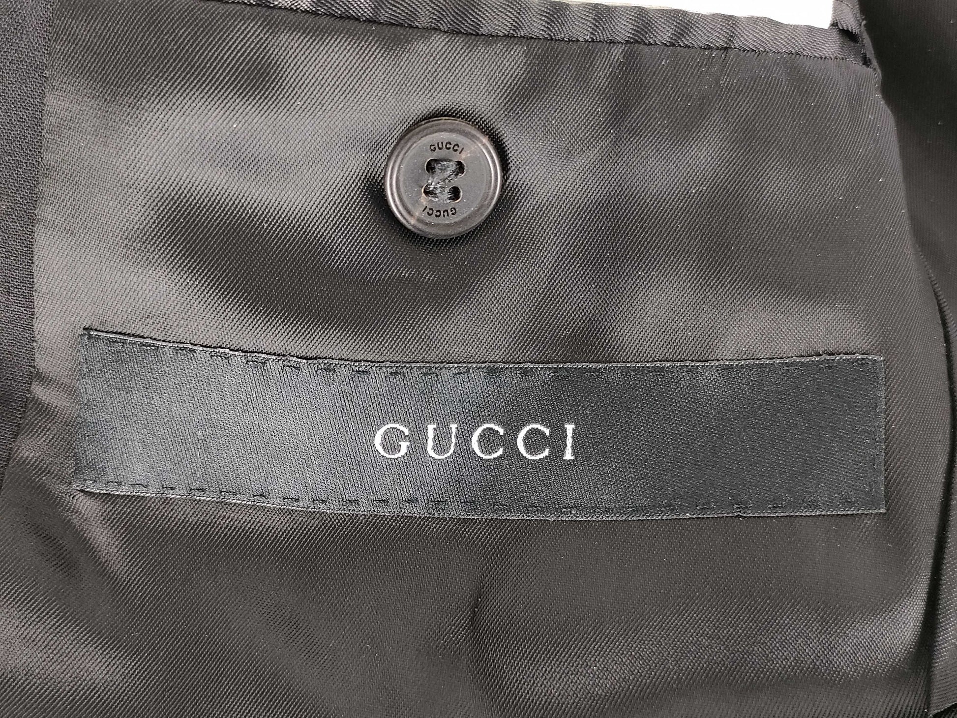 GUCCI Set-up Suit Black Jacket