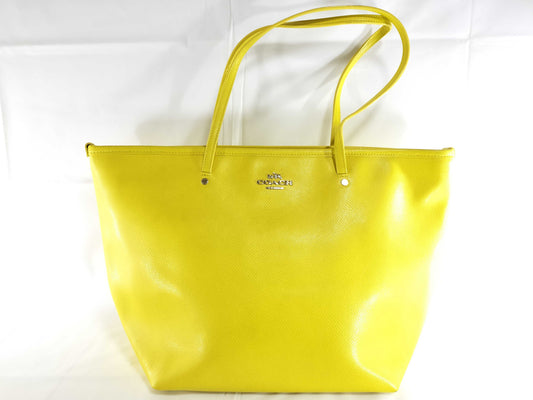 COACH Yellow Tote Bag Tote Bag