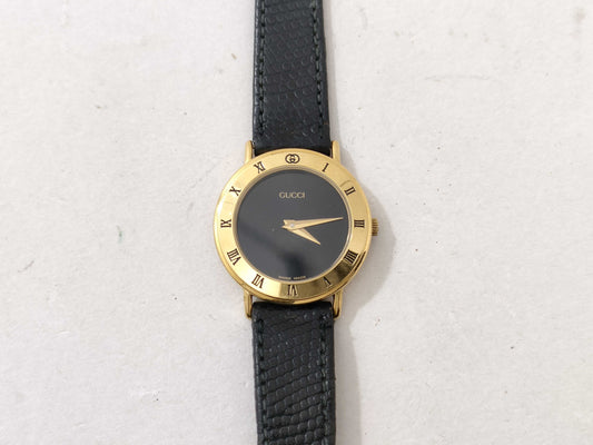 GUCCI 3000.2L Black Dial Women's Watch