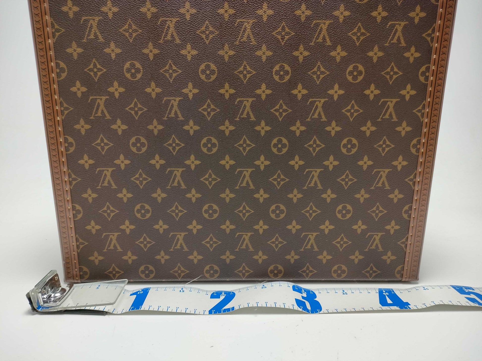 LOUIS VUITTON Monogram M53012 President Crassall Trunk Business Bag
