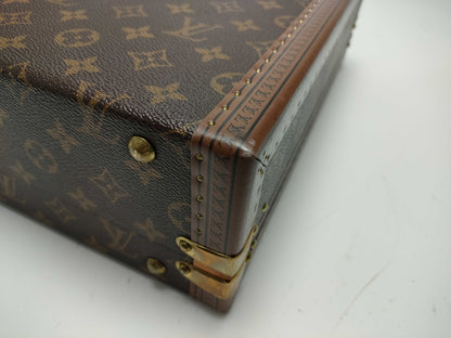 LOUIS VUITTON Monogram M53012 President Crassall Trunk Business Bag