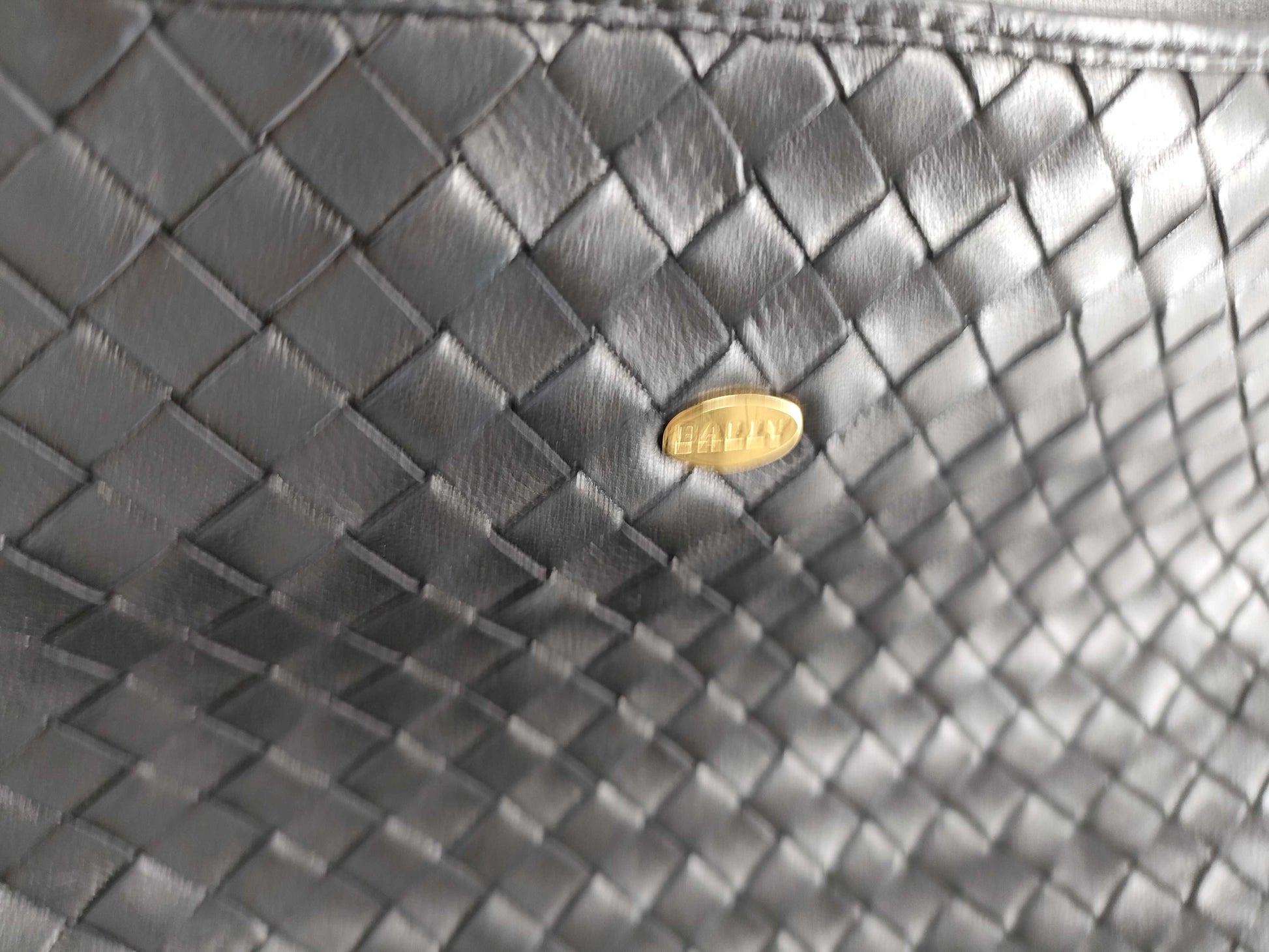 (10460_0222) BALLY Leather Intre Shoulder Shoulder Bag