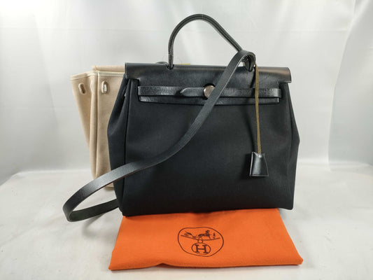 HERMES Airbag Tote Bag with Spare Bag