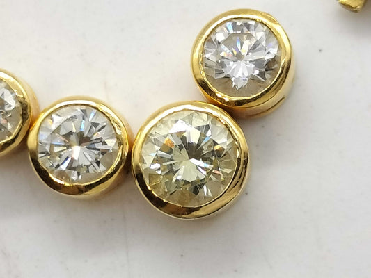D1.00ct K18 7.5g Necklace 