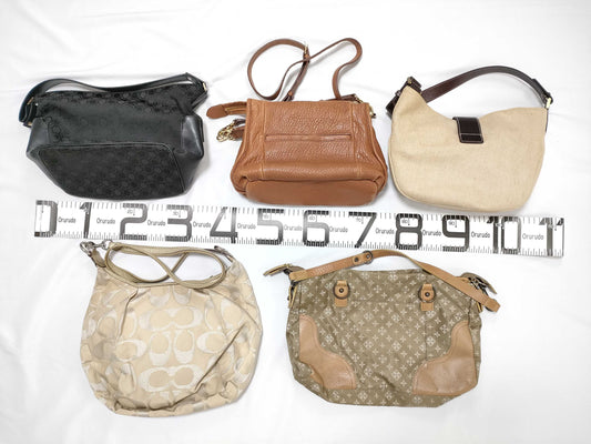 Salvatore Ferragamo Gancini one-shoulder bag / Coach / Ralph Lauren / Sazaby's / Russet etc. shoulder bags *5 pieces
