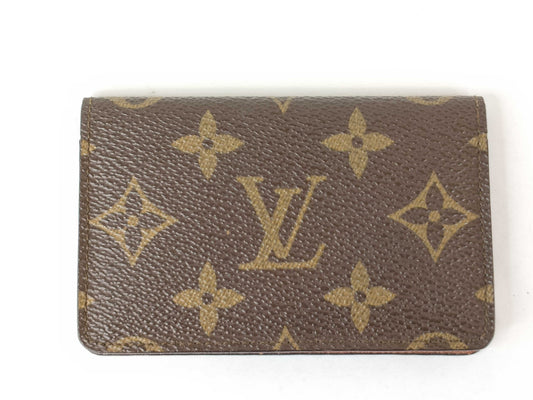 LOUIS VUITTON Monogram Business Card Case Card Case, Pass Case, Business Card Case