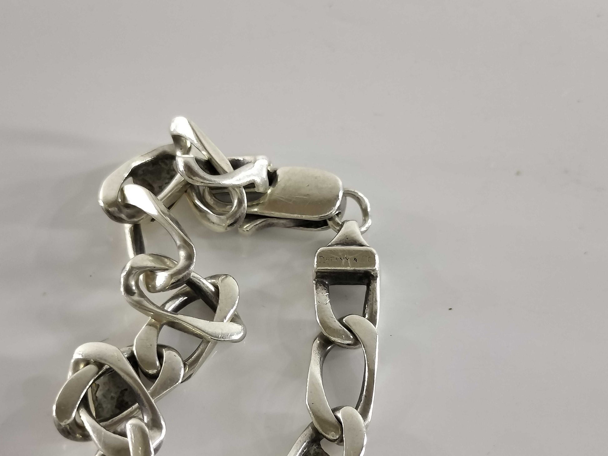 Tiffany & Co. Figaro SV925 10.2g Bracelet/Bangle