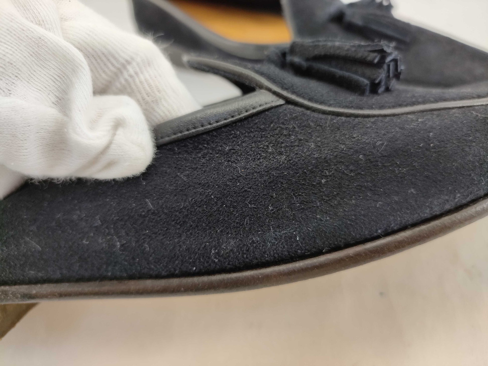 GOYARD Belgian Suede Loafers