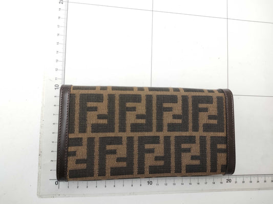 FENDI Zucca pattern long wallet