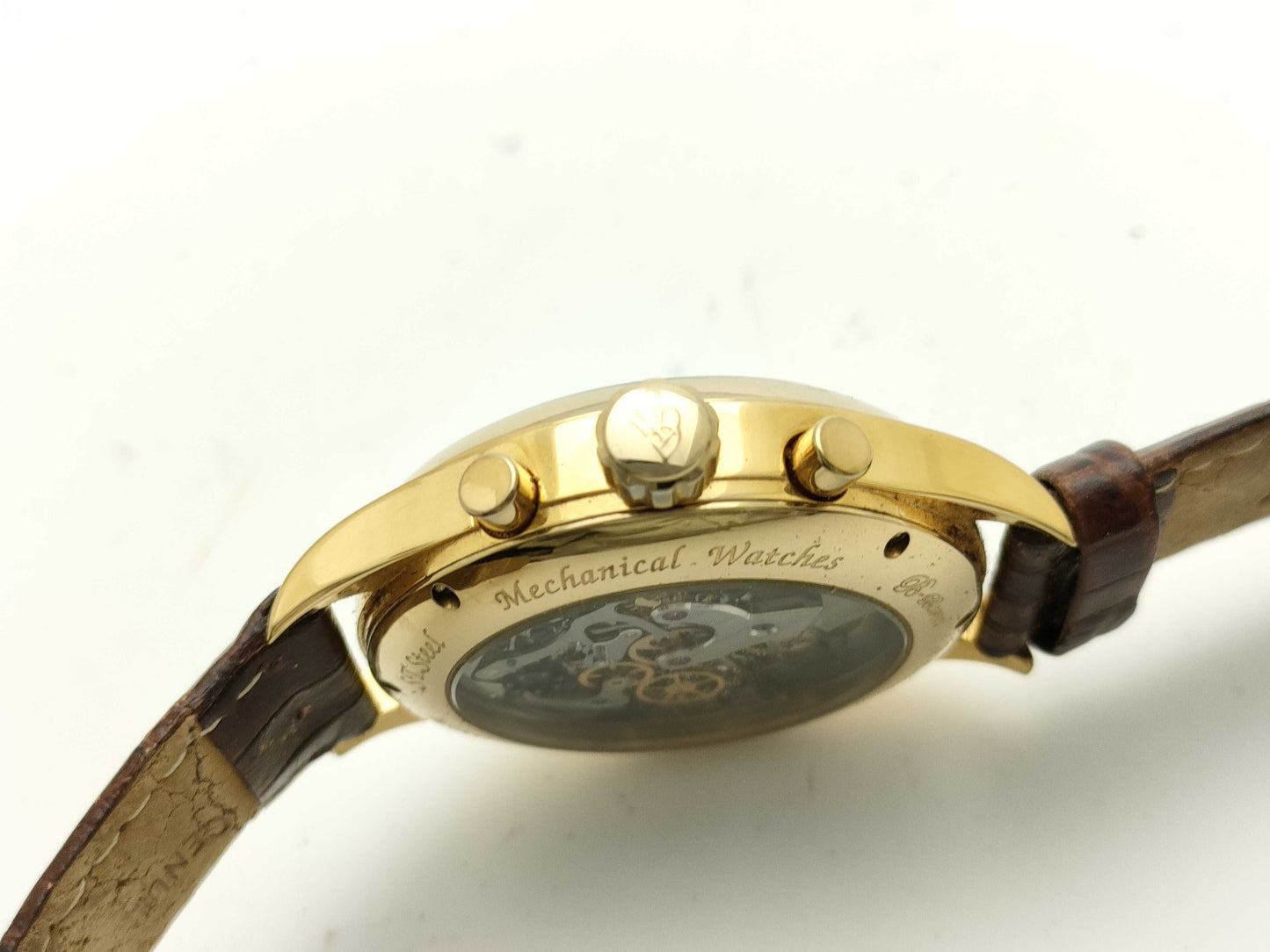 Bee Barrel Back Skelton Men's Watch