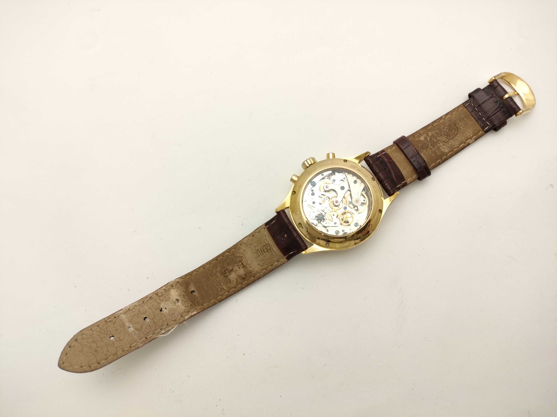 Bee Barrel Back Skelton Men's Watch