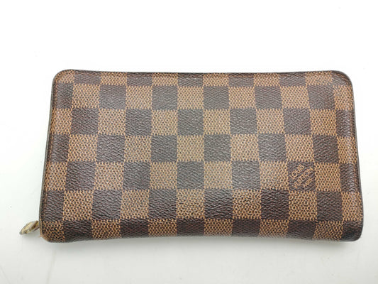 LOUIS VUITTON Damier N61728 Porte Monnaie Zip Wallet