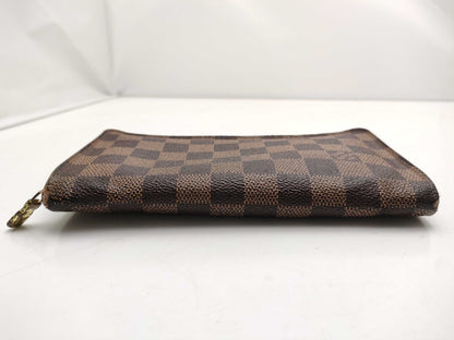 LOUIS VUITTON Damier N61728 Porte Monnaie Zip Wallet