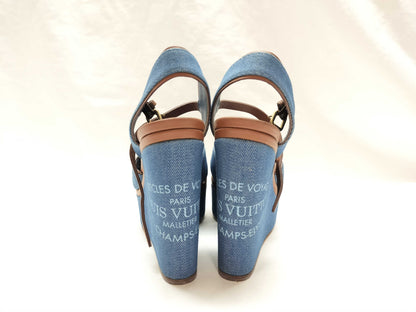 LOUIS VUITTON denim sandals sandals