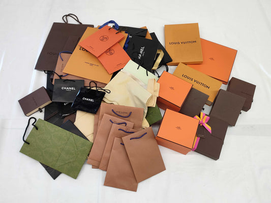 Chanel/Louis Vuitton Paper Bag Box Set, Brand Empty Box Set 