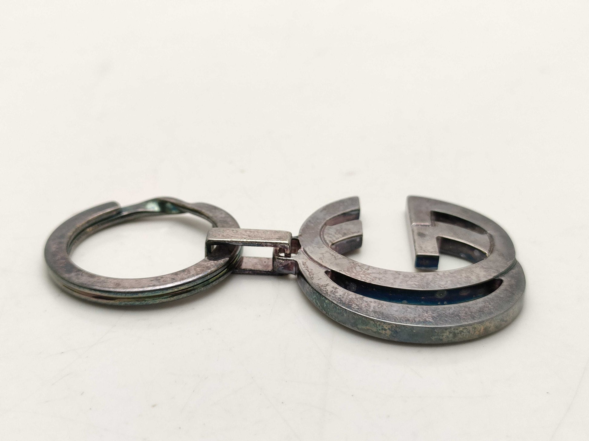 GUCCI GG 925 Key Ring Key Case/Key Holder