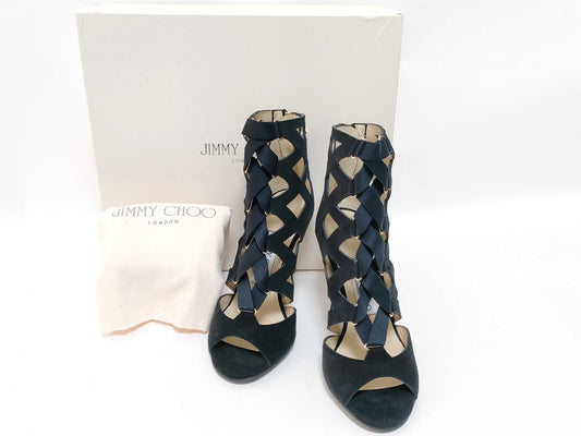 JIMMY CHOO heeled suede pumps
