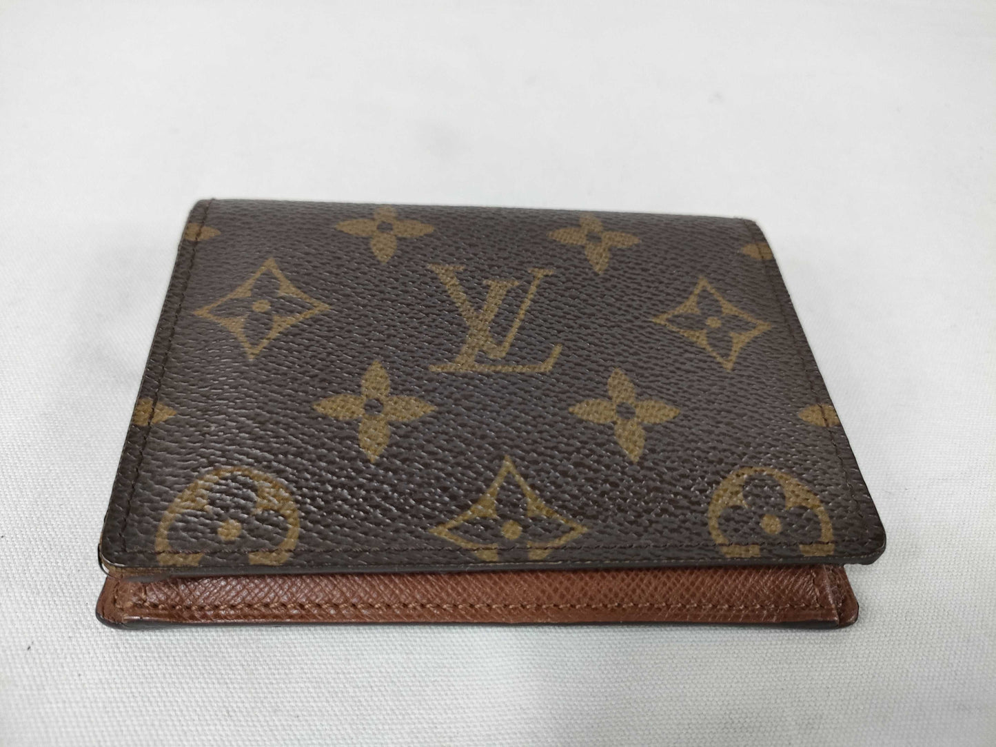 LOUIS VUITTON Monogram Wallet/Pass Case Set Wallet