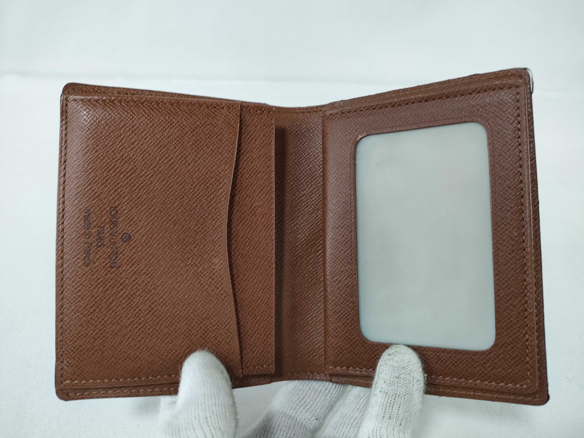 LOUIS VUITTON Monogram Wallet/Pass Case Set Wallet