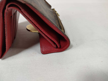 LOUIS VUITTON Monogram Wallet/Pass Case Set Wallet