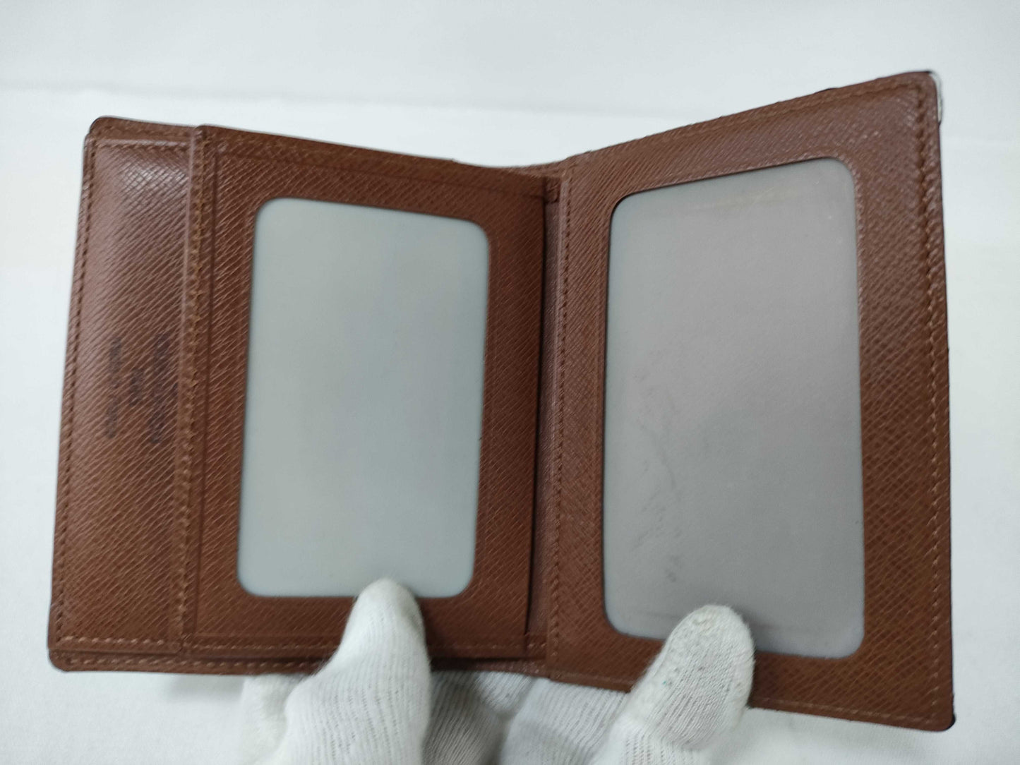 LOUIS VUITTON Monogram Wallet/Pass Case Set Wallet