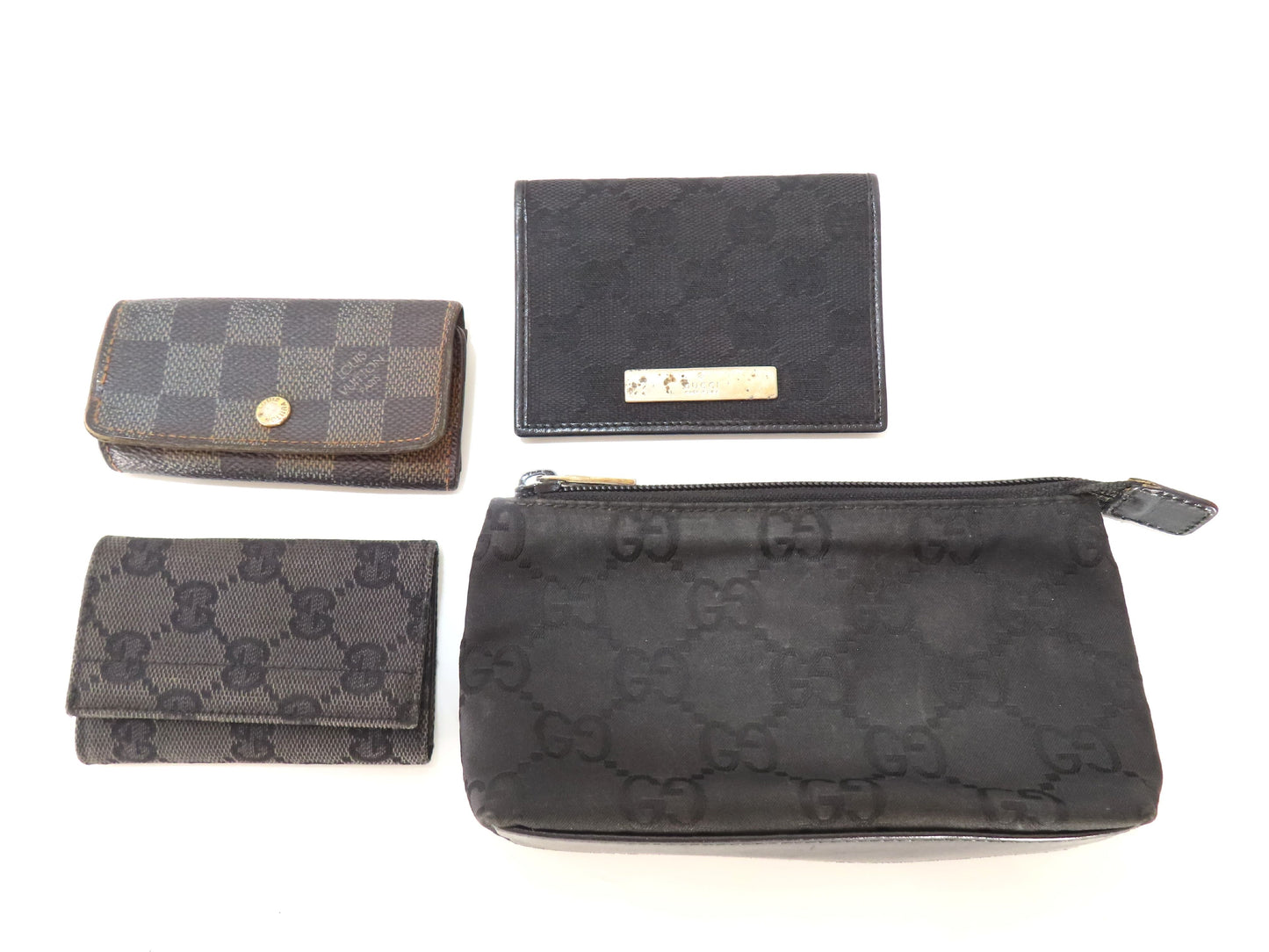 GUCCI Pouch/Key Case Set Wallet