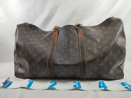 LOUIS VUITTON Monogram Keepall Boston Bag