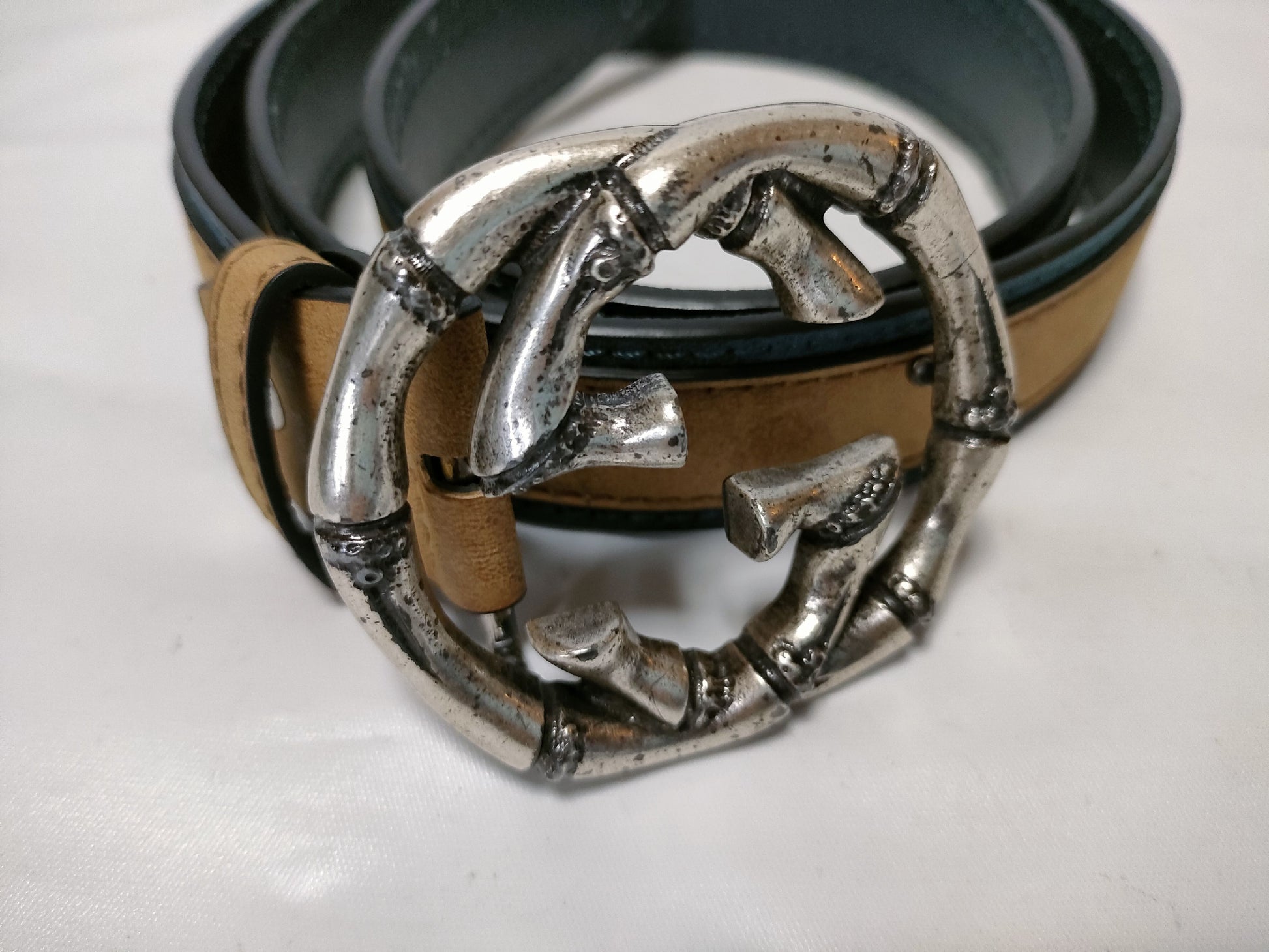 GUCCI Bamboo Marmont Belt 