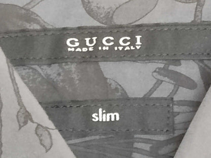 GUCCI Silk Shirt, All-Over Print Shirt