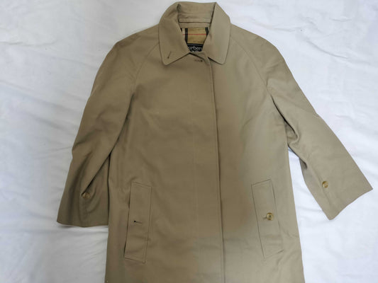 BURBERRY / Made in England / Stand Collar / Balmacaan Coat / Beige Coat