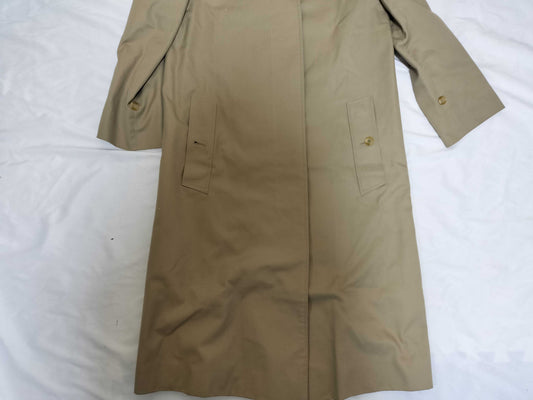 BURBERRY / Made in England / Stand Collar / Balmacaan Coat / Beige Coat