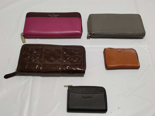 COACH Kate Spade Coach etc. 5-piece wallet set