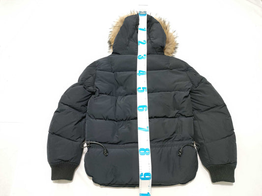 DSQUARED2 Down Jacket Raccoon Feather Jacket