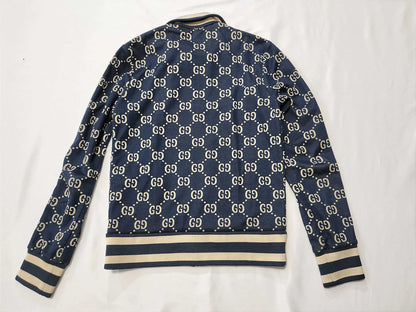 GUCCI Jacquard Track Jacket M Jacket