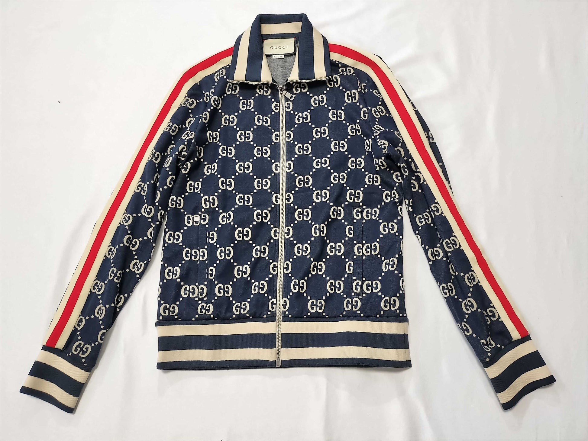 GUCCI Jacquard Track Jacket M Jacket
