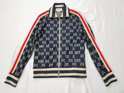 GUCCI Jacquard Track Jacket M Jacket