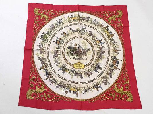 HERMES Carre LAPROMENA Scarf