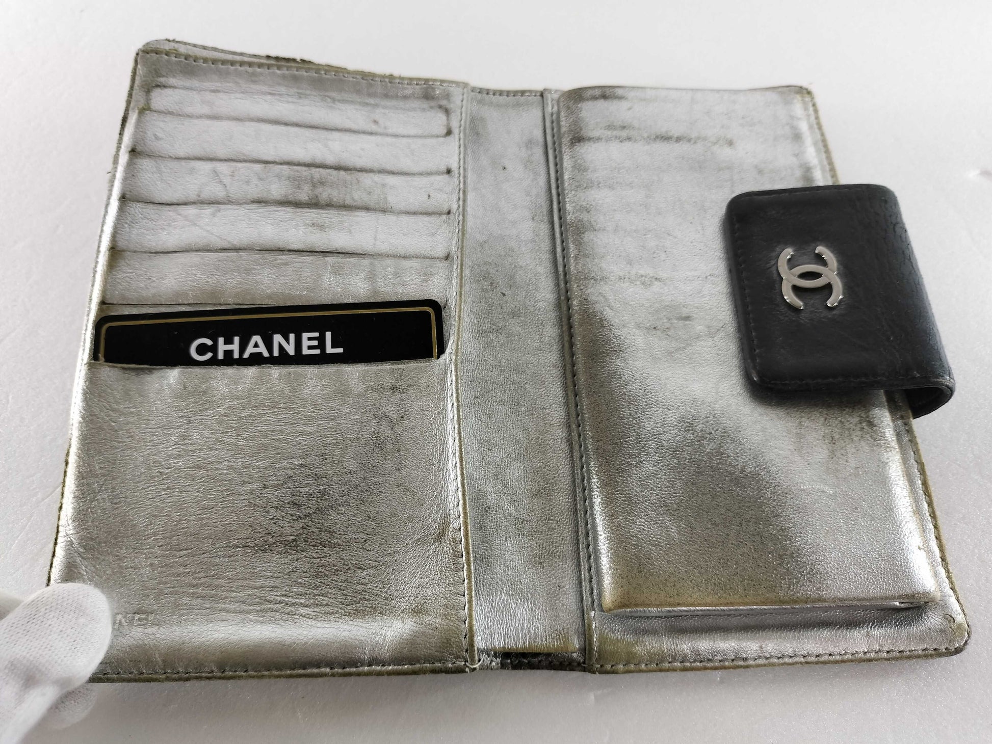 CHANEL Jimmy Choo * Celine Wallet 3-Piece Wallet