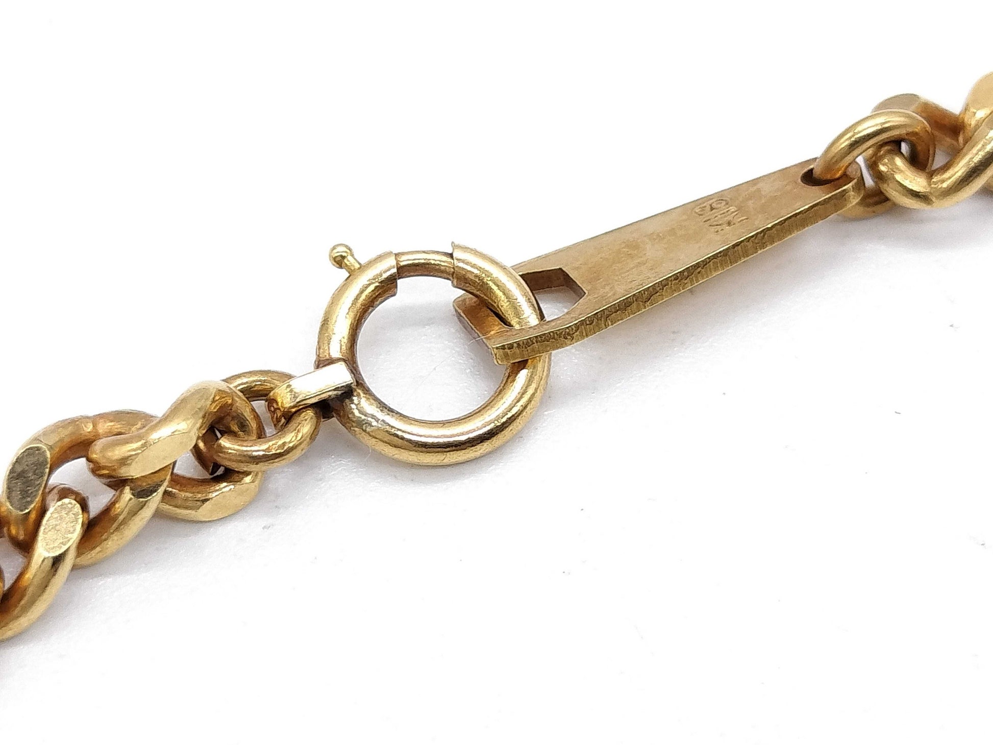 Kihei Double-Sided Single K18 20.1g Necklace 
