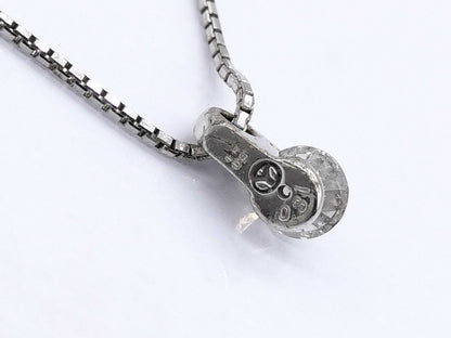 D0.31ct K18WG 2.6g Necklace 