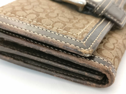 COACH Mini Signature Prada/Coach etc. Wallet Business Card Holder etc. 4 Piece Wallet