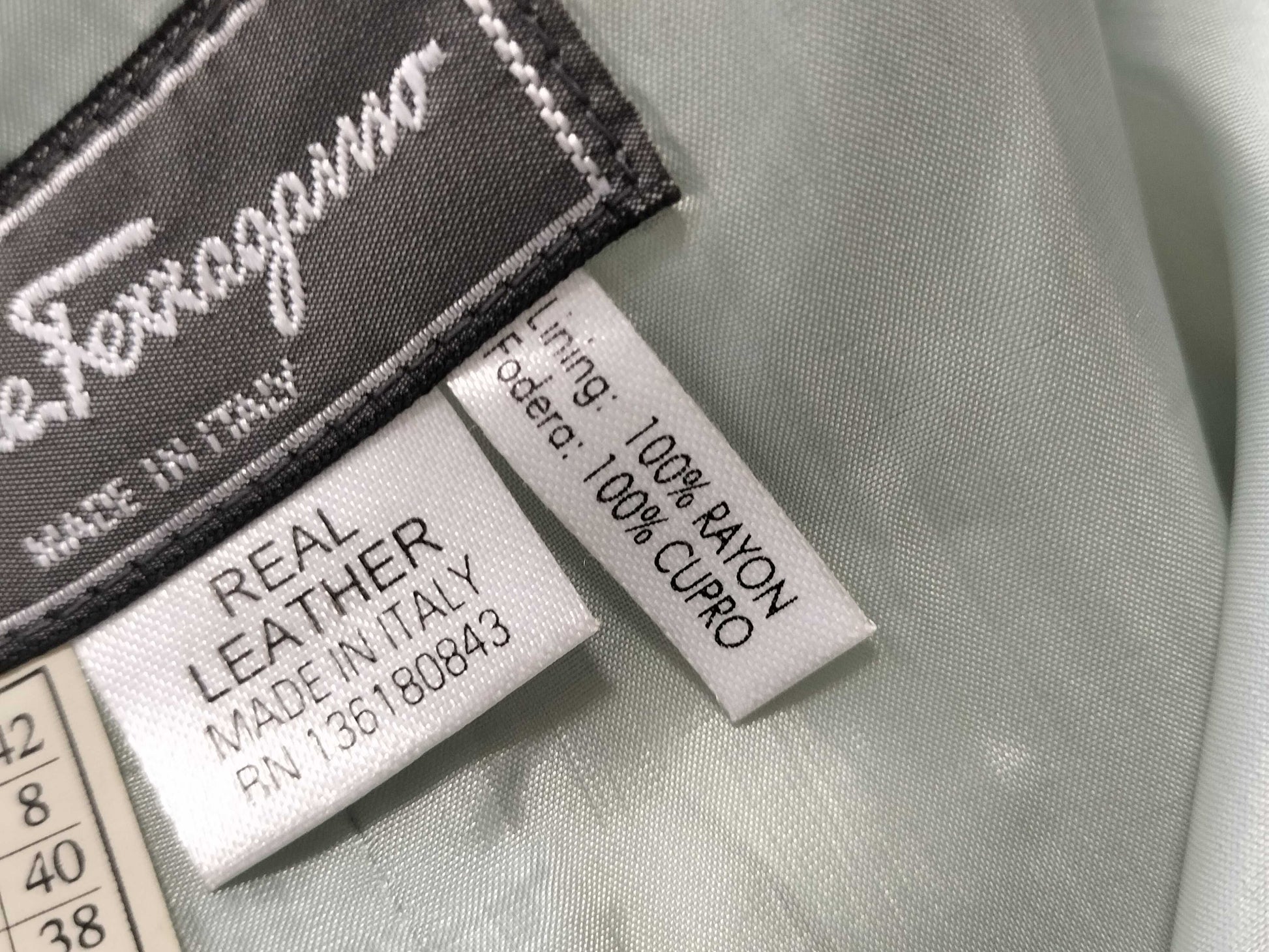 Salvatore Ferragamo Leather Coat Coat